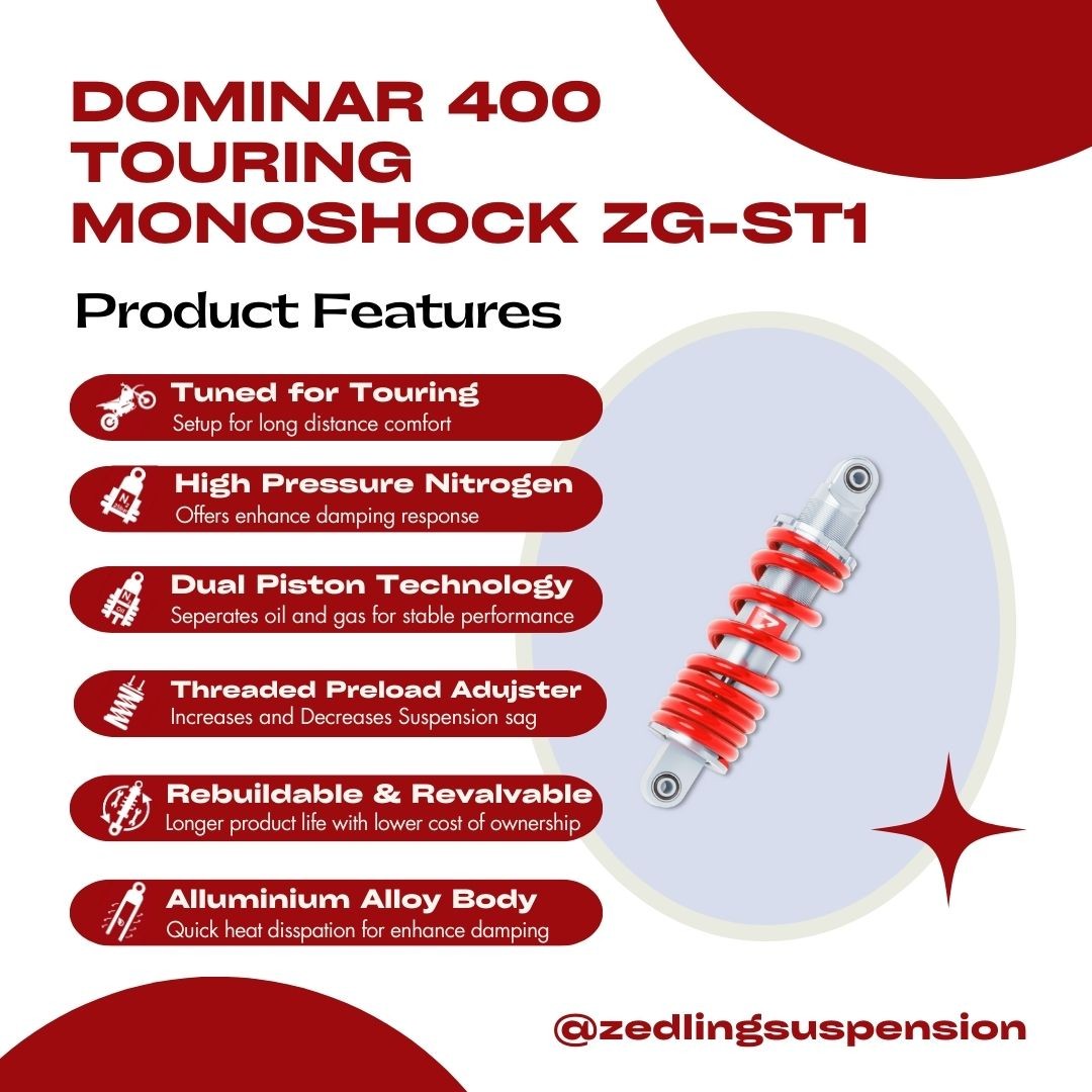 Dominar 400 – Touring Monoshock