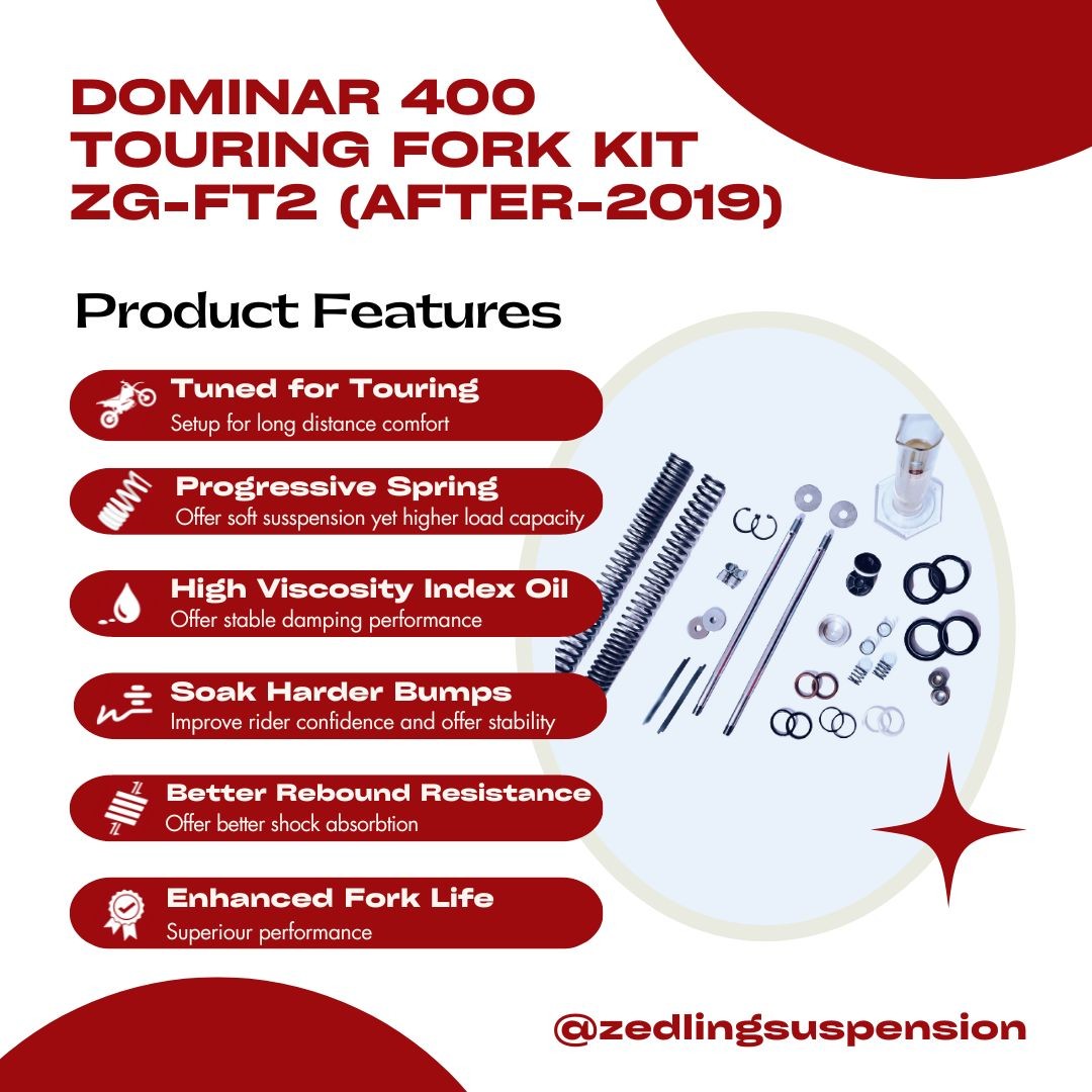 Dominar 400 – Touring Fork Kit