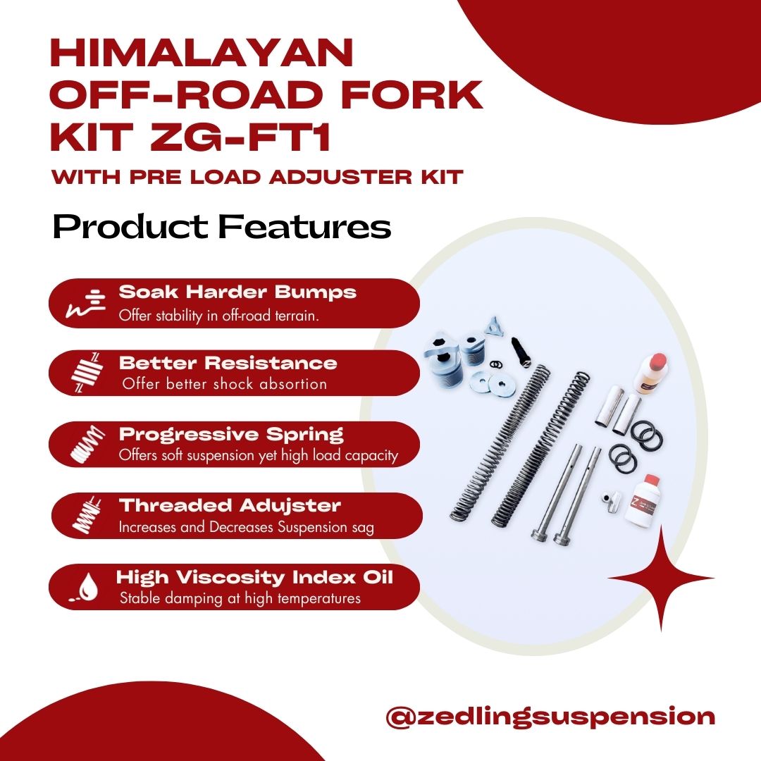 Himalayan – Offroad Fork Kit With Preload Adjuster